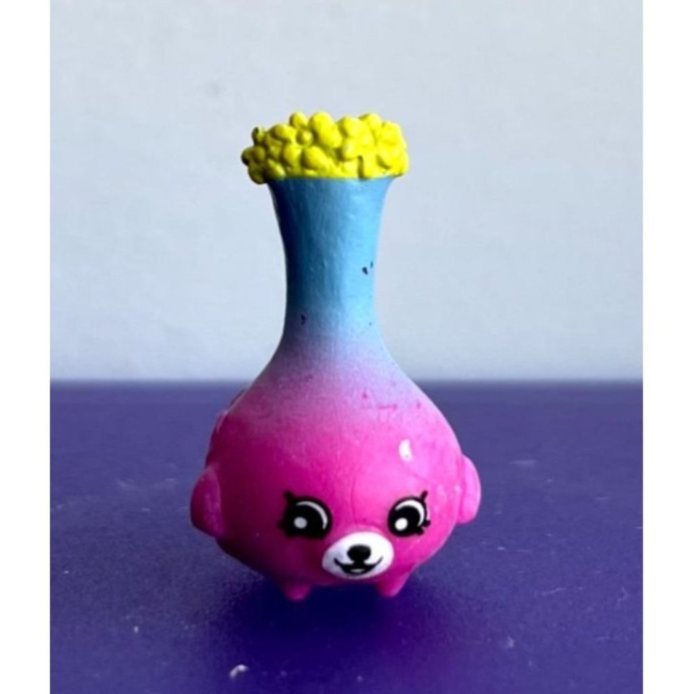 Shopkins Season 5 #61 VERONICA VASE‎ Pink Mint OOP